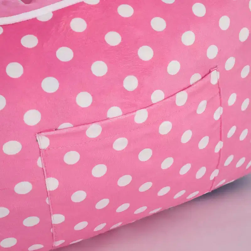 Sedia imbottita in gommapiuma compressa per bambini, rosa