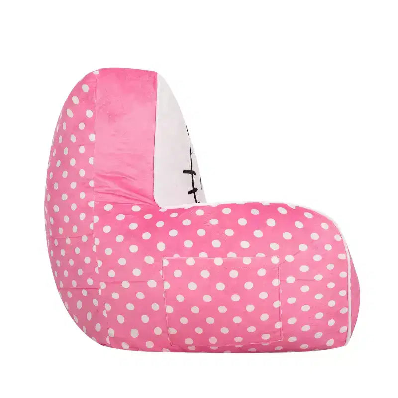 Sedia imbottita in gommapiuma compressa per bambini, rosa