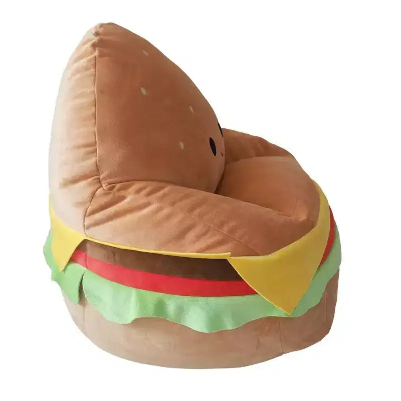Pouf a sacco per bambini Carl Cheeseburger
