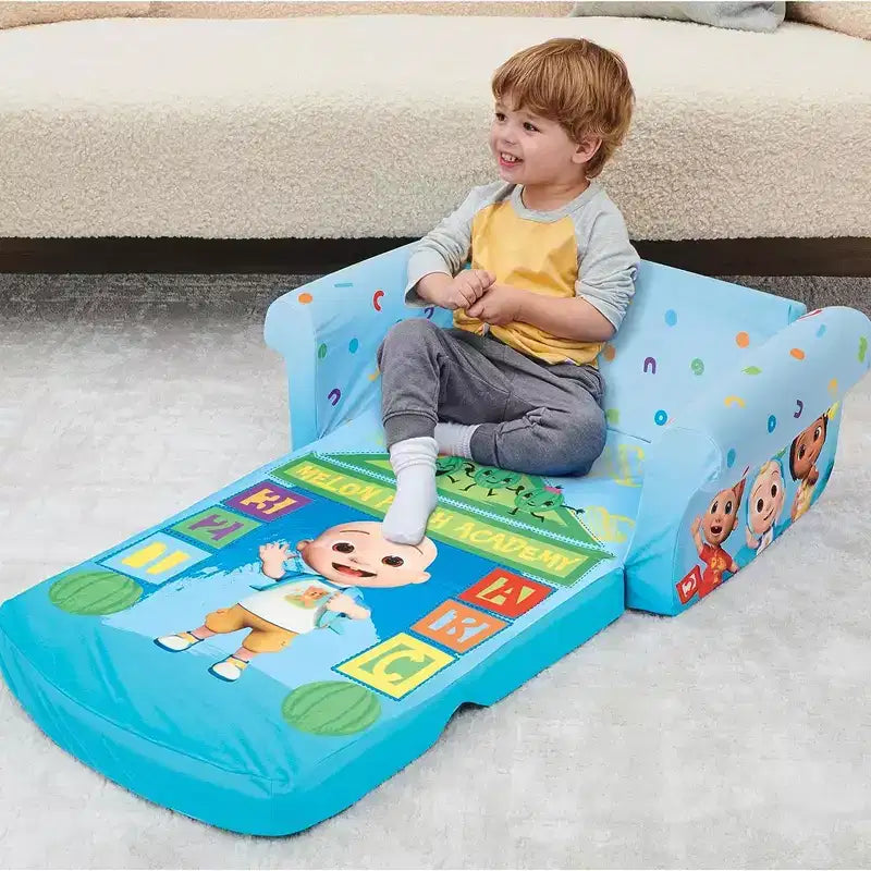 Divano Letto Comprimibile 2 in 1 in Schiuma per Bambini