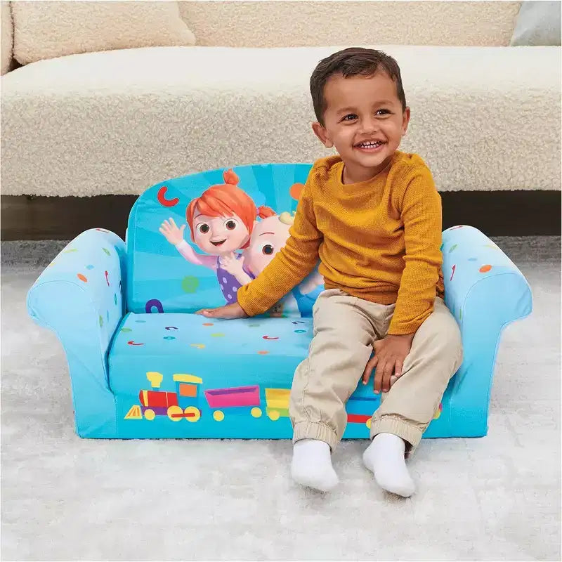 Divano Letto Comprimibile 2 in 1 in Schiuma per Bambini
