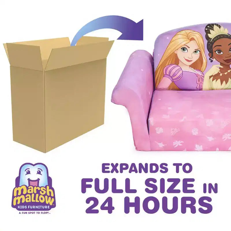 Divano Letto Comprimibile 2 in 1 in Schiuma per Bambini