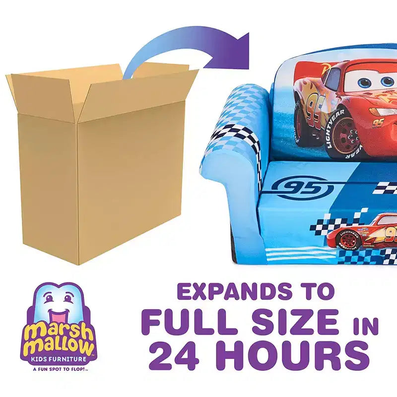 Divano Letto Comprimibile 2 in 1 in Schiuma per Bambini