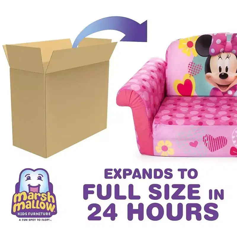Divano Letto Comprimibile 2 in 1 in Schiuma per Bambini