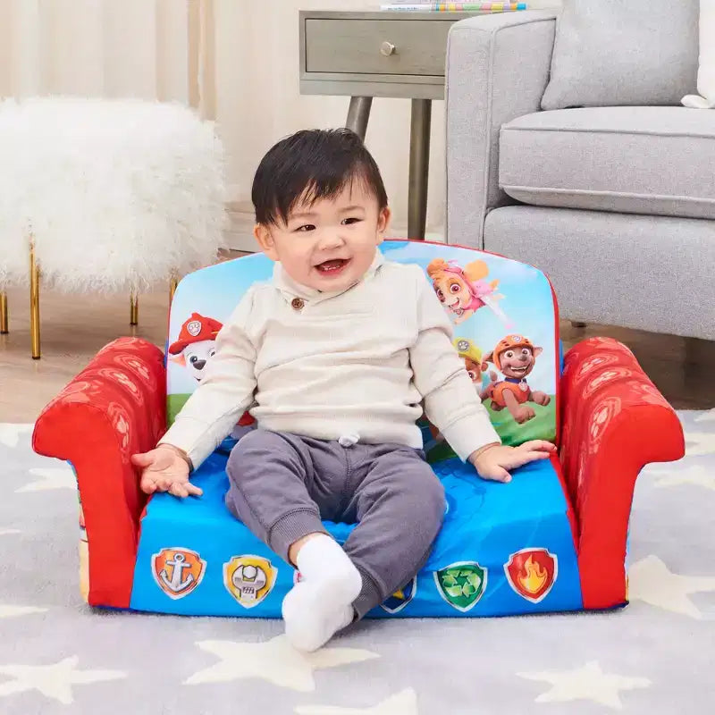 Divano Letto Comprimibile 2 in 1 in Schiuma per Bambini