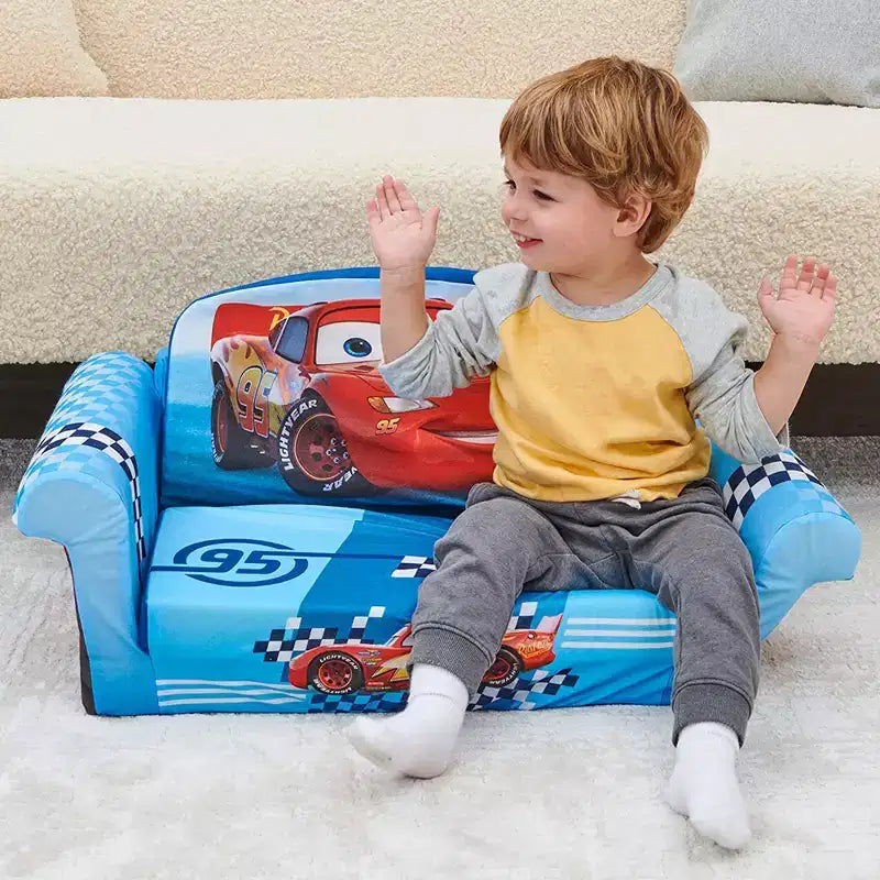Divano Letto Comprimibile 2 in 1 in Schiuma per Bambini
