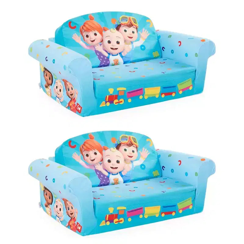 Divano Letto Comprimibile 2 in 1 in Schiuma per Bambini