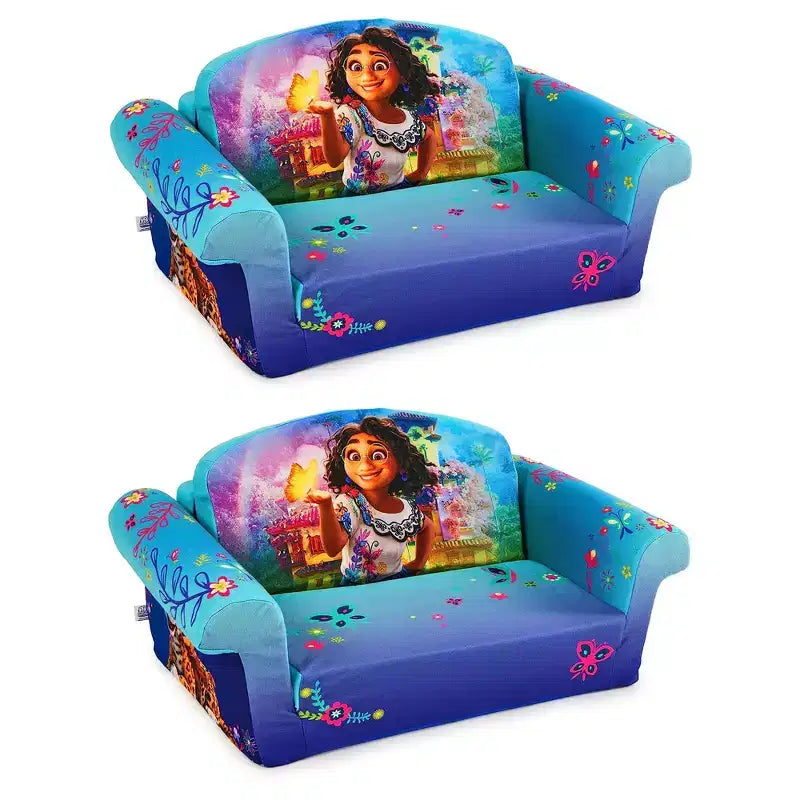 Divano Letto Comprimibile 2 in 1 in Schiuma per Bambini