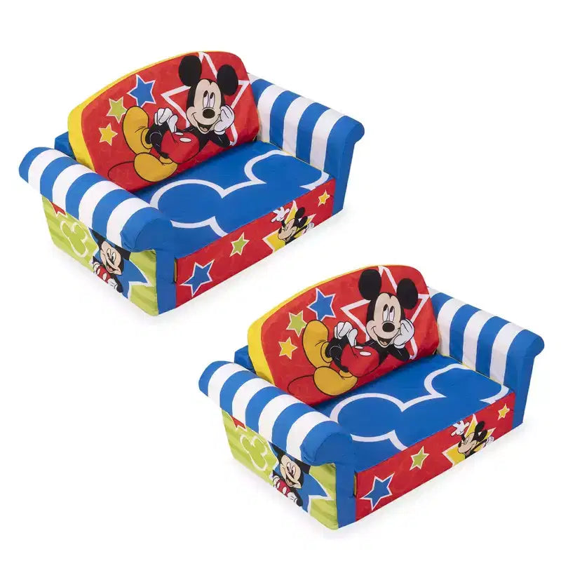 Divano Letto Comprimibile 2 in 1 in Schiuma per Bambini