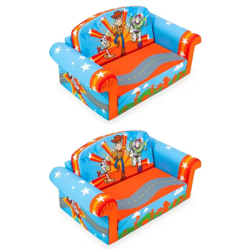 Divano Letto Comprimibile 2 in 1 in Schiuma per Bambini