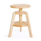 Sgabello in legno regolabile per disegnatori - Sedia da disegno per bambini, 40-45 cm | Sgabello girevole per bambini per studio d'arte, seduta per aula