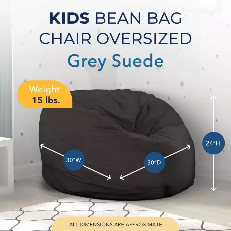 Poltrona a sacco Ultimate Sack per bambini, chaise longue oversize e comoda da interni