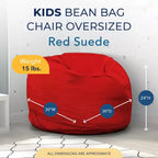 Poltrona a sacco Ultimate Sack per bambini, chaise longue oversize e comoda da interni
