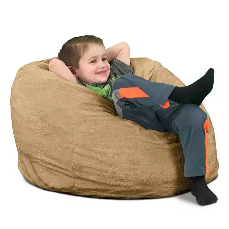 Ultimate Sack Kids Bean Bag Chair, Oversized Indoor Comfy Lounger