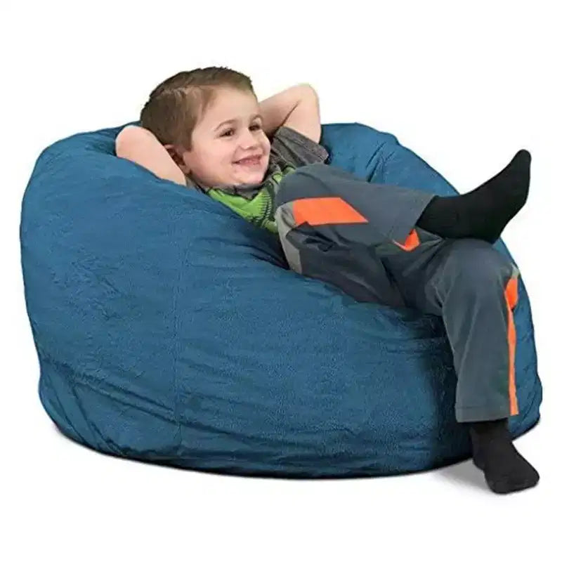 Poltrona a sacco Ultimate Sack per bambini, chaise longue oversize e comoda da interni