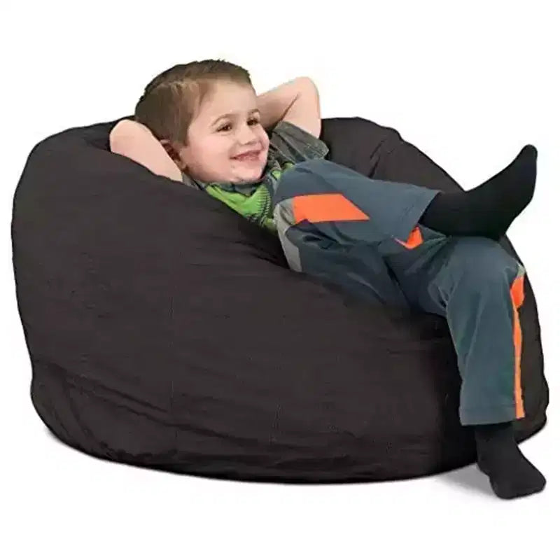 Poltrona a sacco Ultimate Sack per bambini, chaise longue oversize e comoda da interni