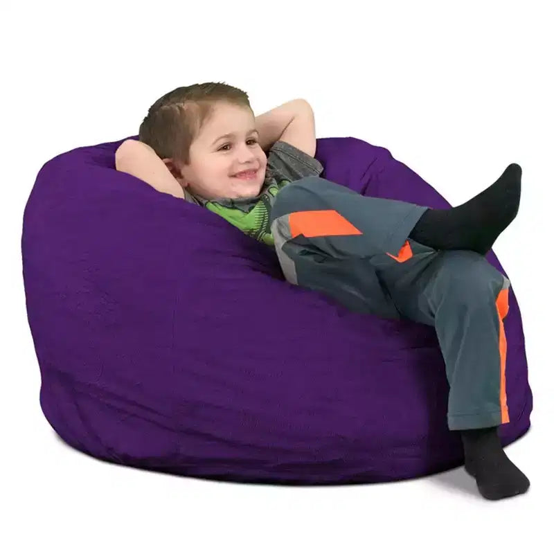 Poltrona a sacco Ultimate Sack per bambini, chaise longue oversize e comoda da interni