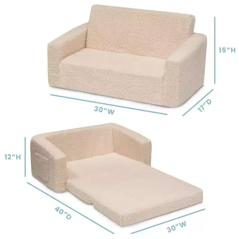 Divano trasformabile in lettino Cozee Kids