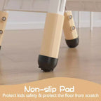 Sedia per bambini (confezione da 2), sedia per bambini in plastica regolabile in altezza a 3 livelli (età 2-6 anni) - Ideale per uso domestico, in classe e all'asilo