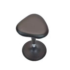 Sedia da ufficio Wobble Standing Desk in vinile nero -