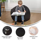 Pouf sacco piccolo per bambini e ragazzi