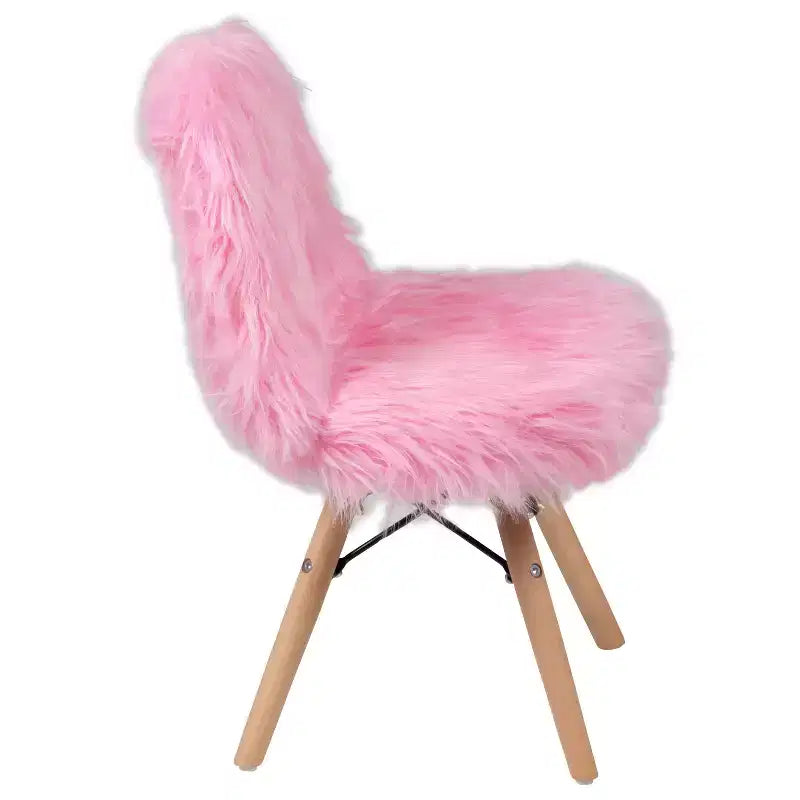 Poltrona a forma di cane shaggy per bambini - Sedia da scrivania - Sedia da sala giochi
