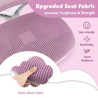 Sedia da scrivania girevole per bambini in rete, sedia da computer per bambini con altezza regolabile Blu/Rosa/Viola
