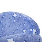 Divanetto per Bambini, Mini Divano per Neonati con Stelle Fluorescenti e Struttura in Legno, Rivestito in Tessuto per Bambini da 18 a 36 Mesi