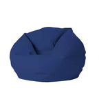 Pouf rotondo in vinile per bambini