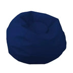 Pouf rotondo in vinile per bambini