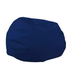 Pouf rotondo in vinile per bambini