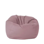 Pouf rotondo in vinile per bambini