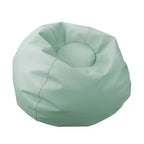 Pouf rotondo in vinile per bambini