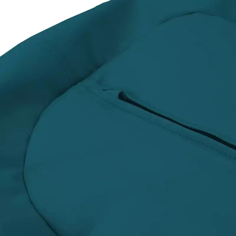 Pouf rotondo in vinile per bambini