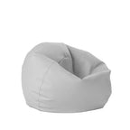 Pouf rotondo in vinile per bambini