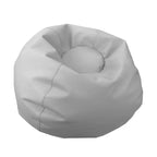 Pouf rotondo in vinile per bambini
