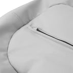 Pouf rotondo in vinile per bambini