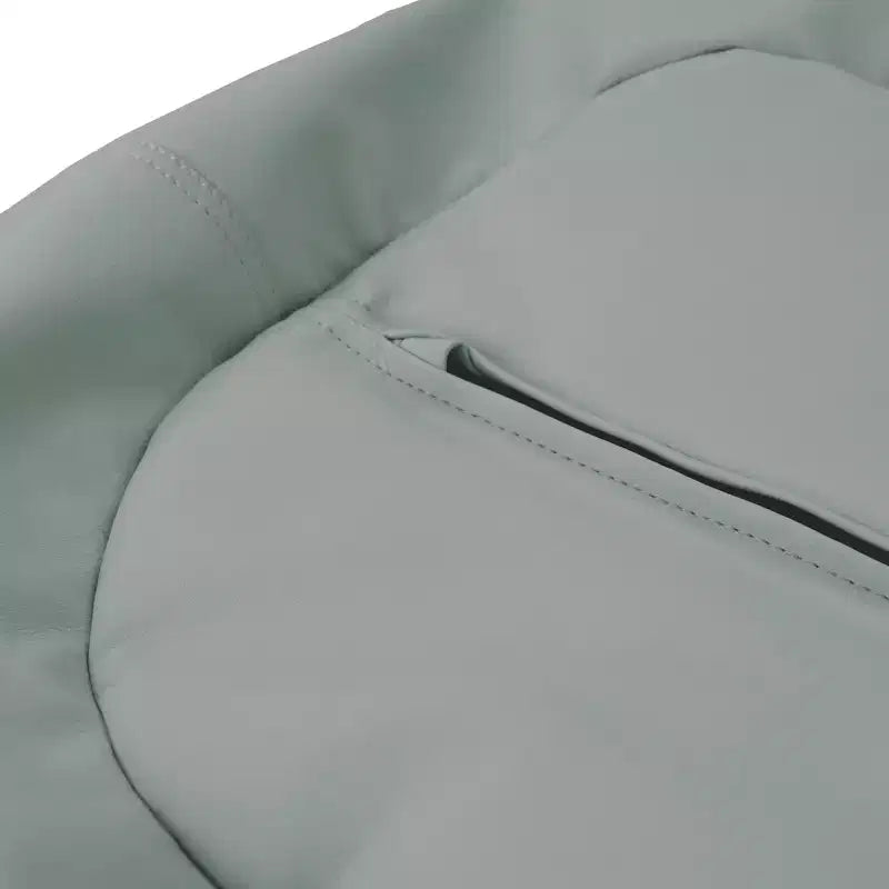 Pouf rotondo in vinile per bambini