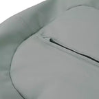 Pouf rotondo in vinile per bambini
