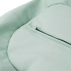 Pouf rotondo in vinile per bambini