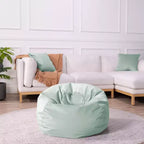 Pouf rotondo vellutato per bambini