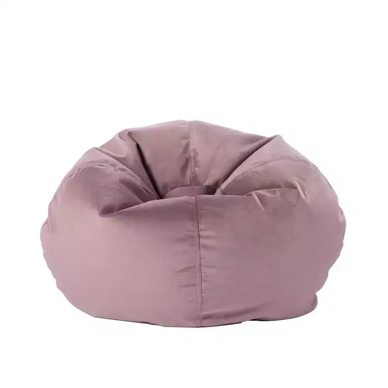 Pouf rotondo vellutato per bambini